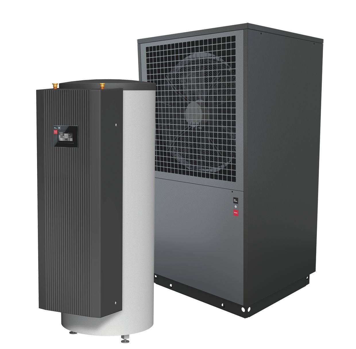 Wärmepumpe L/W Außenaufstellung 18kW Heizen, m.300l WW- u.Pufferspeicher