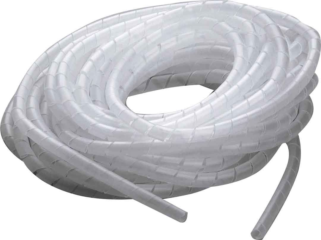 Spiralschlauch PE_flammh Ø10mm PE flammh Ø6-60mm/Bü hfr natur