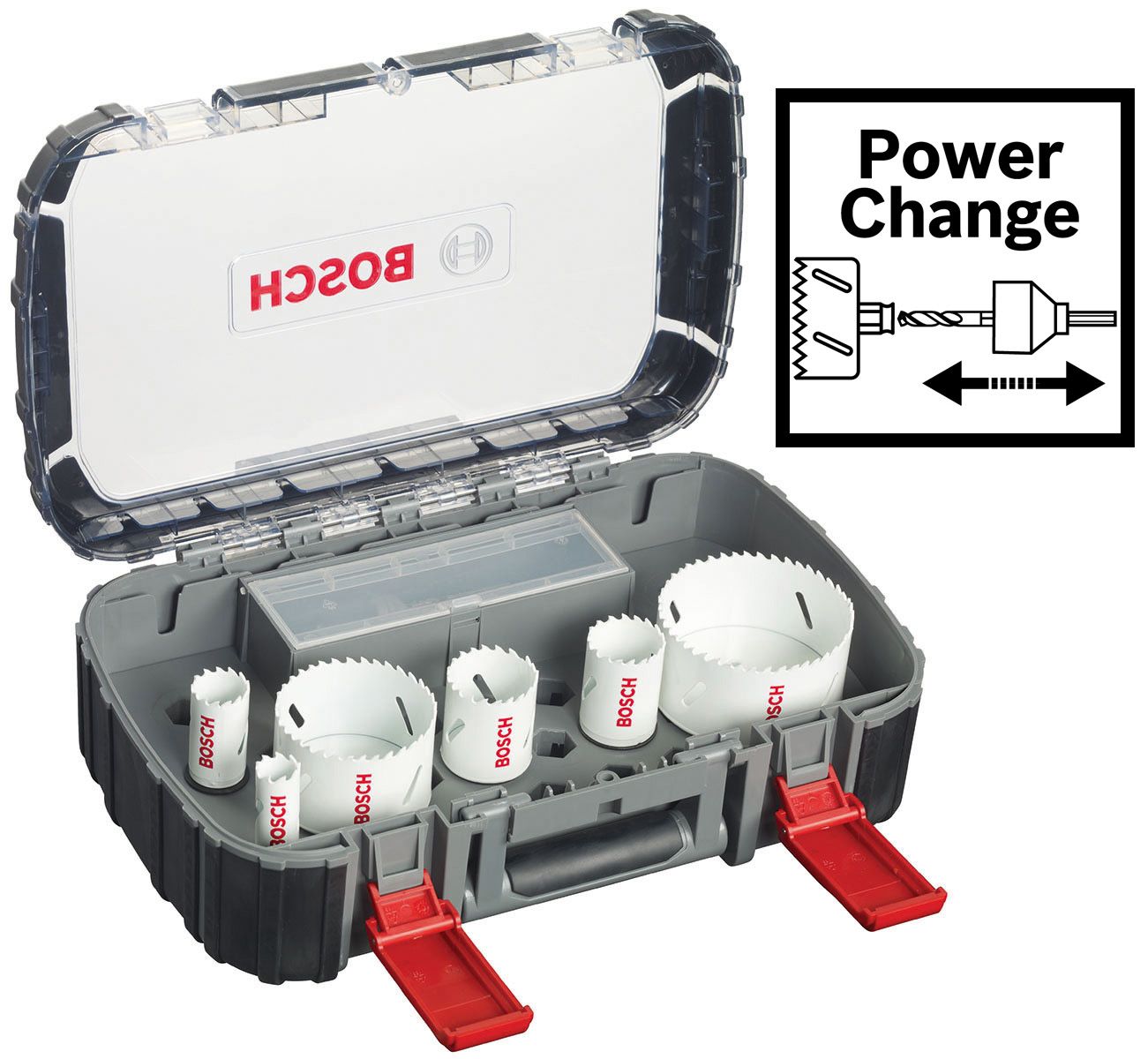 Lochsägenset 9tlg 9xLochsäge