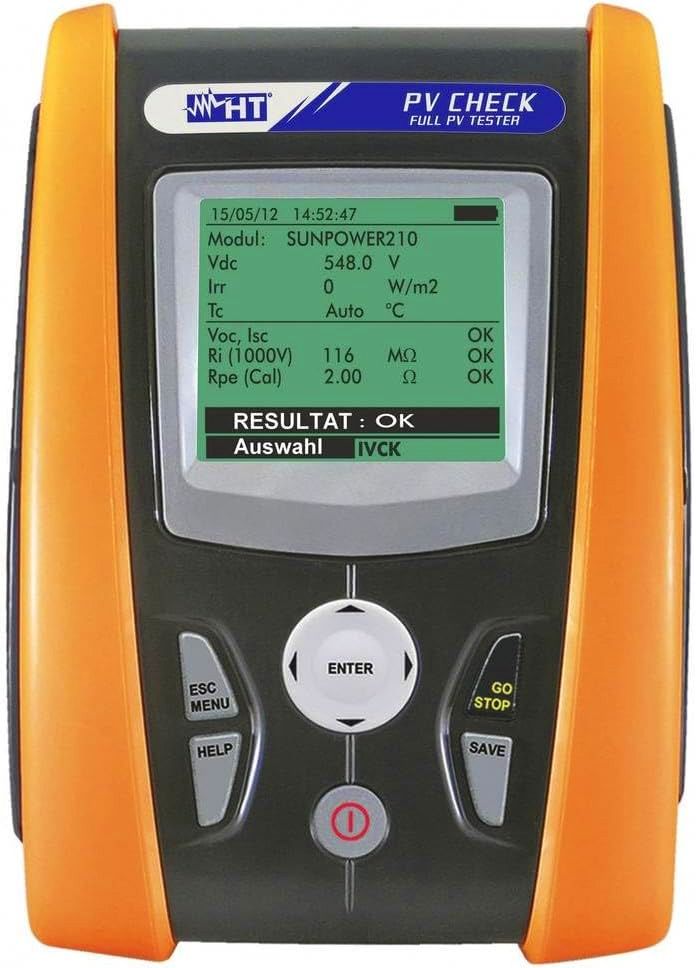 PV-Installationstester 15A 235x165x75mm