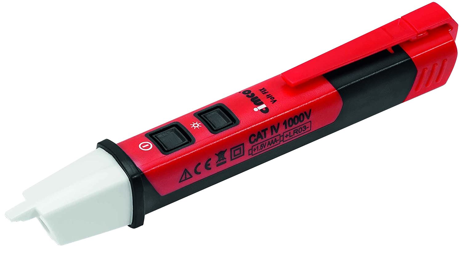 Spannungsprüfer 1p CAT.IV 1-1000V Glimm Batt Einpolige Phasenanzeige