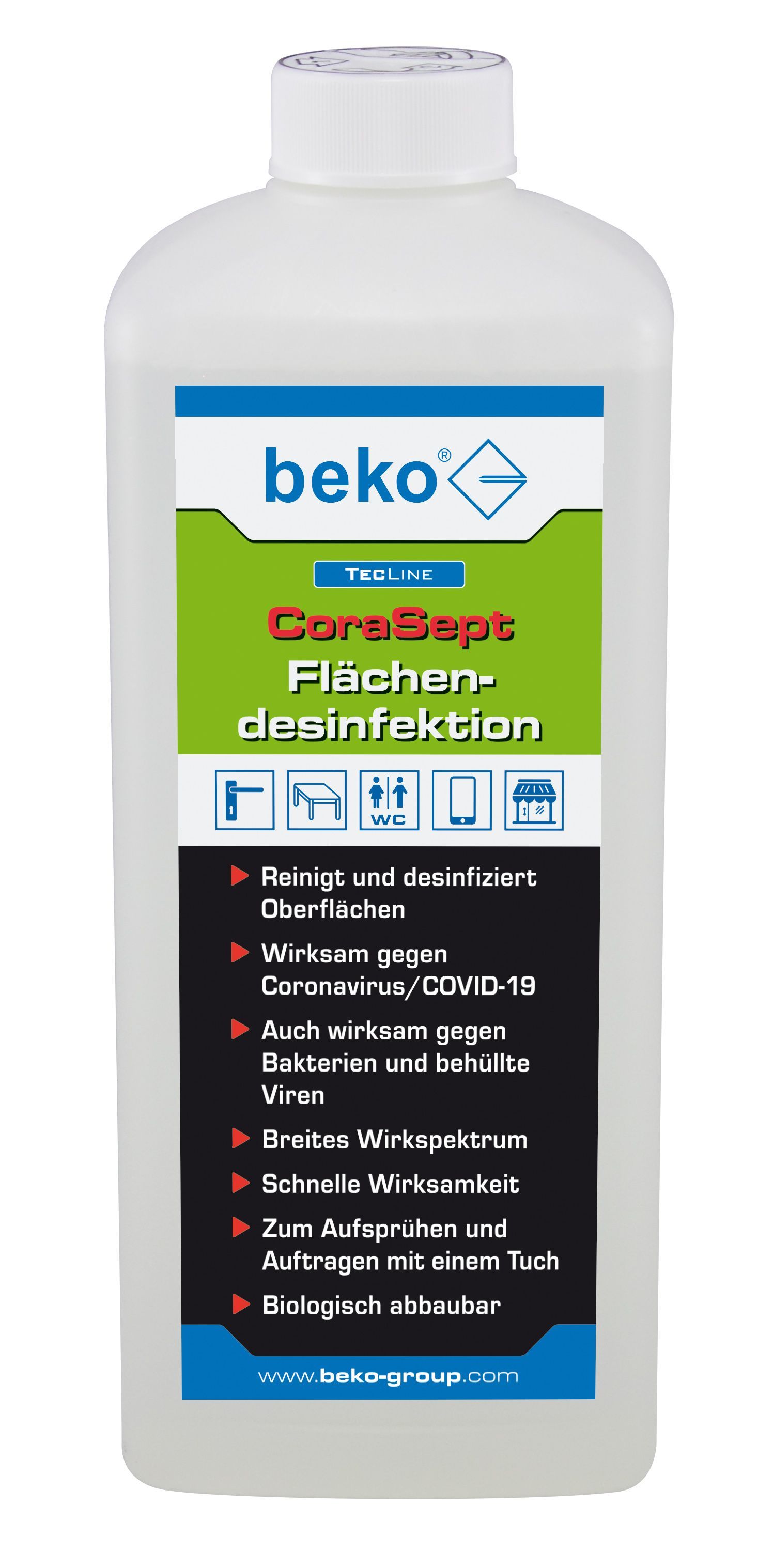 Desinfektionsmittel CoraSept Flasche 1000ml innens