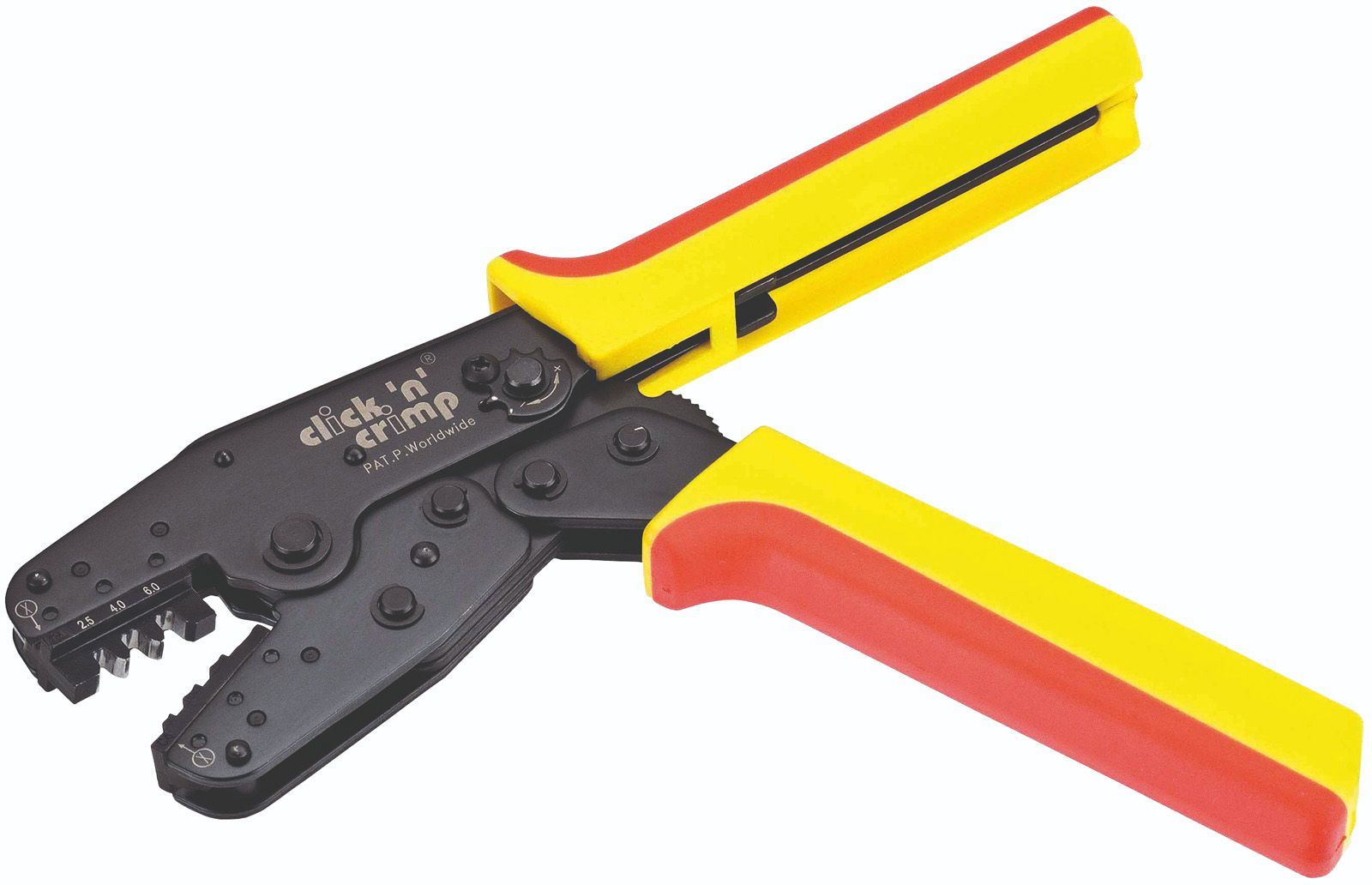 Presszange mech 230mm versch.Eins 2,5-6qmm Mit automatischem Rücklauf