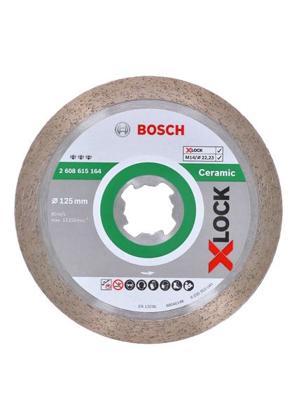 Diamant-Trennscheibe X-LOCK 125x10mm