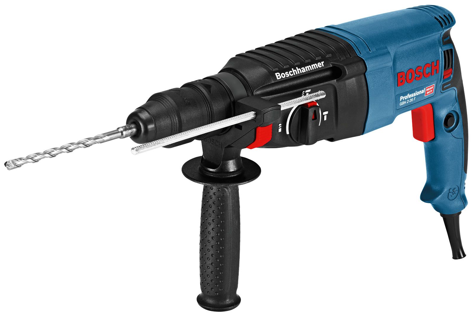 Bohrhammer 830W SDSplus Professional 2,9kg Beton=Ø26mm Stahl=Ø13mm Holz=Ø30mm