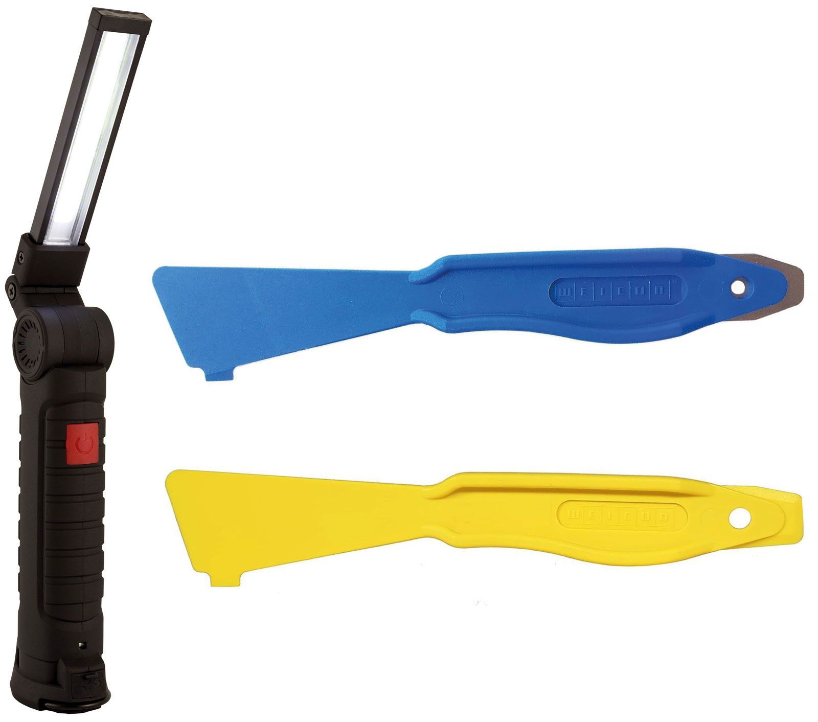 Hebelwerkzeug + LED-Handleuchte Weicon - Testboy