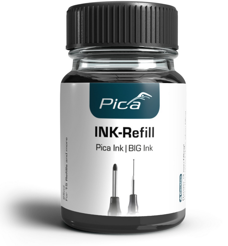 Nachfülltinte schwarz für Pica Ink & BIG Ink, UN1263SDS