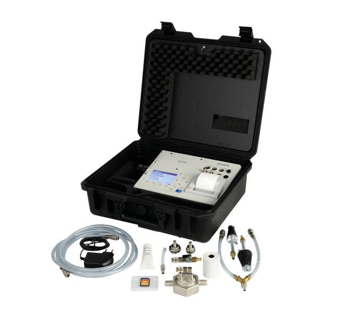 Kompakt-Druckmessgerät mit integr. Thermoschnelldrucker