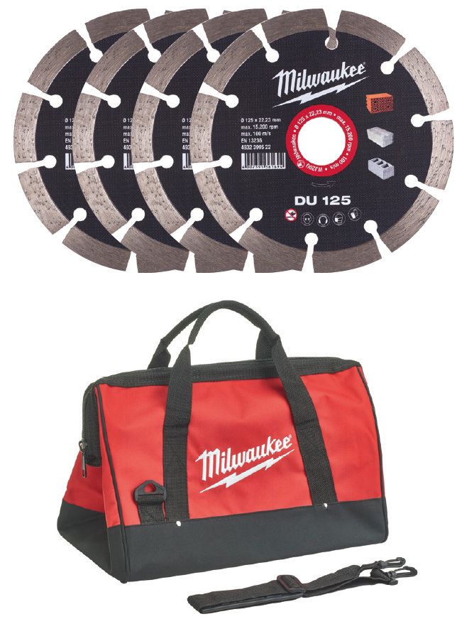 FAMO-Aktionspaket DIA 4x Trennscheibe 125mm + Tasche