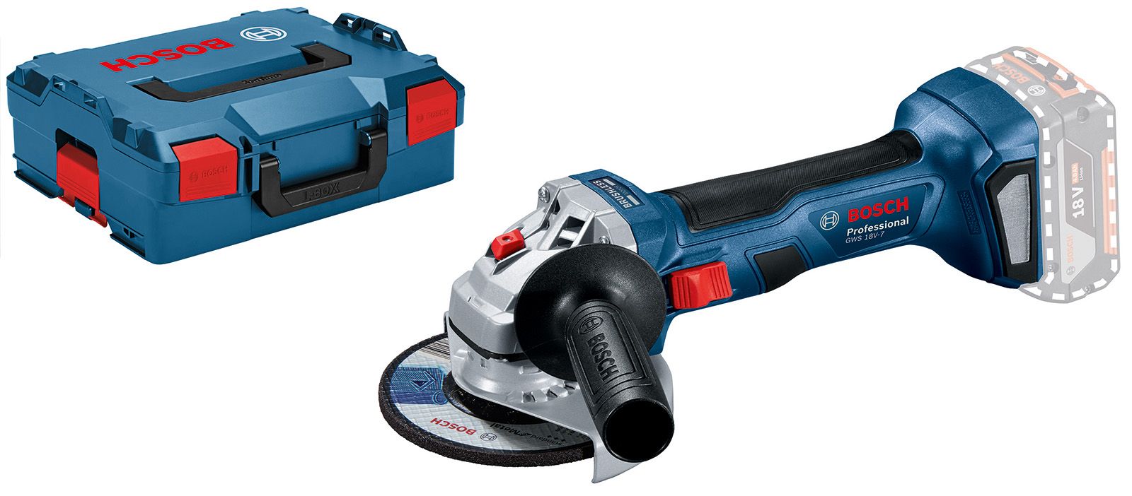 Akku-Winkelschleifer 18V 11000Upm
