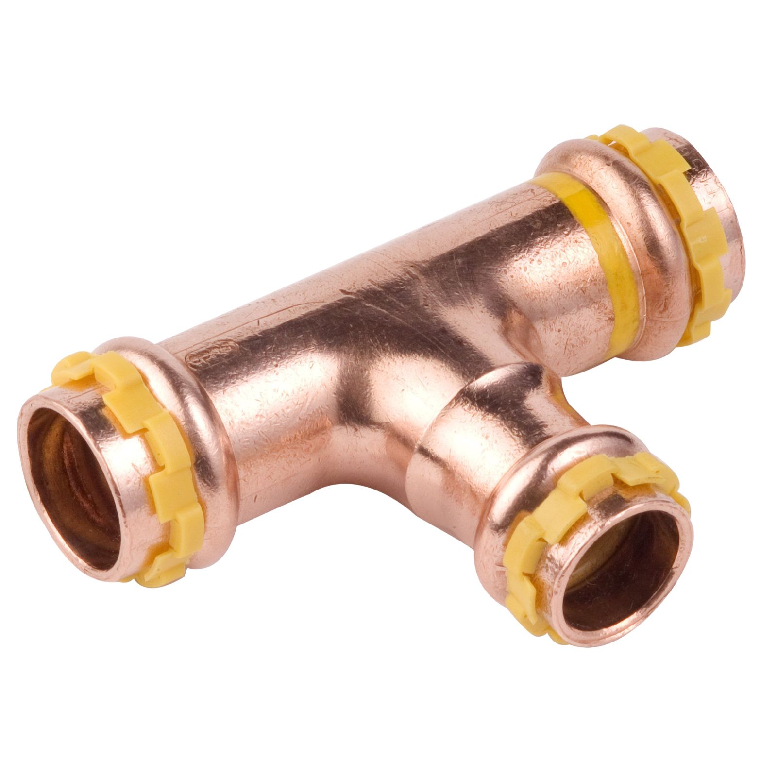 AIPS T-Stück VSH SudoPress SPG5130RV 42 x 28 x 42 mm, Kupfer, HNBR-O-Ring, reduziert
