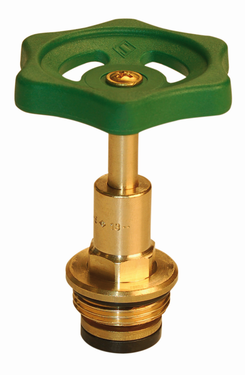 AIPS Oberteil SEPP Servo 1921 DN 15, steigend, totraumfrei, Messing