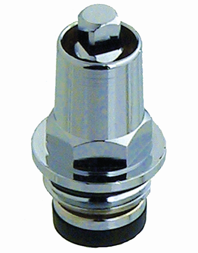 AIPS Steckschlüssel-Oberteil SEPP 1925 DN 20, mit Vierkant, 6,5mm, Messing mattverchromt