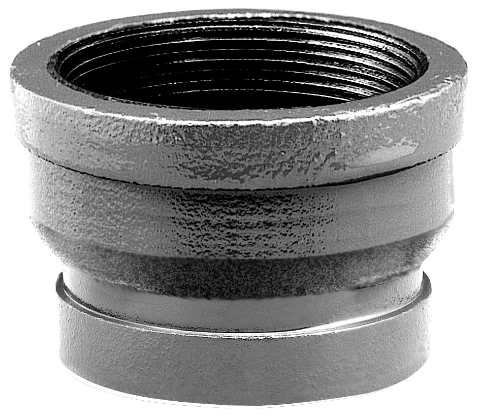 AIPS Nut-Adapter VSH Shurjoint 54 48,3 x Rp 1 1/2, duktiles Gusseisen, verzinkt
