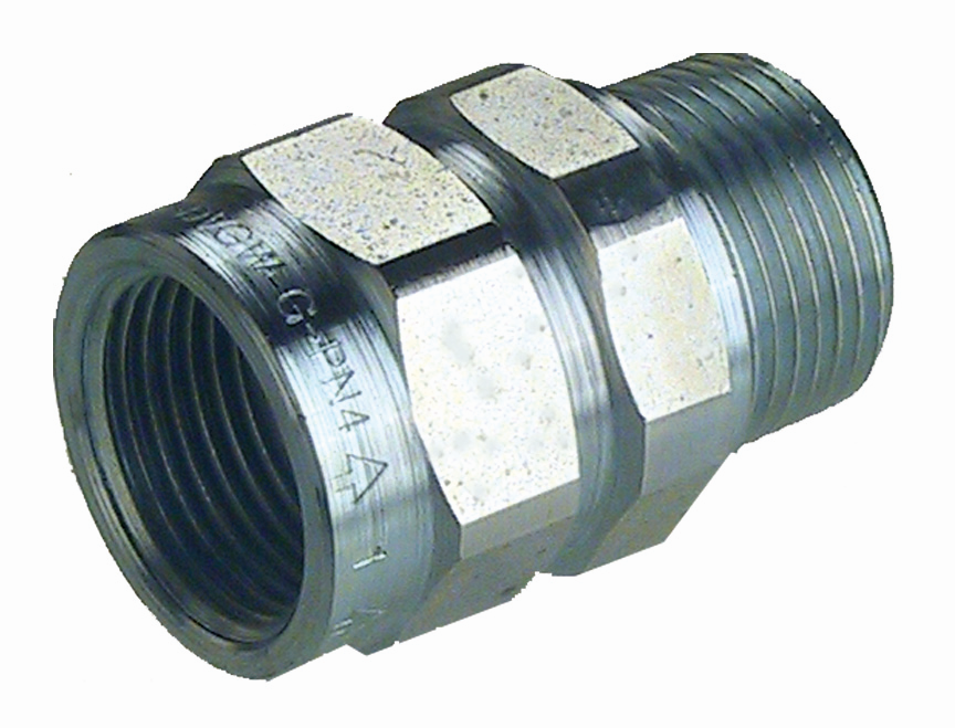 AIPS Absperreinrichtung SEPP Gas 5548 DN 25, TAE, Eingangs IG, Ausgangs AG, verzinkt, Stahl