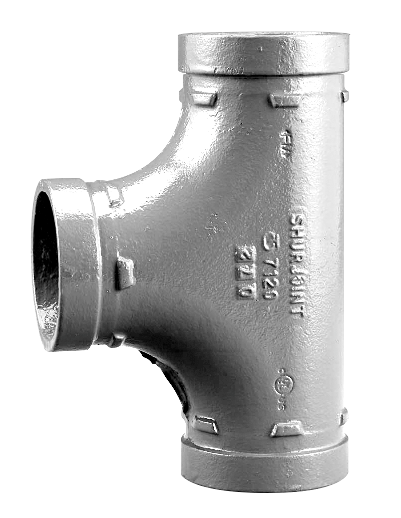 AIPS T-Stück VSH Shurjoint 7120 219,1 mm, duktiles Gusseisen, verzinkt