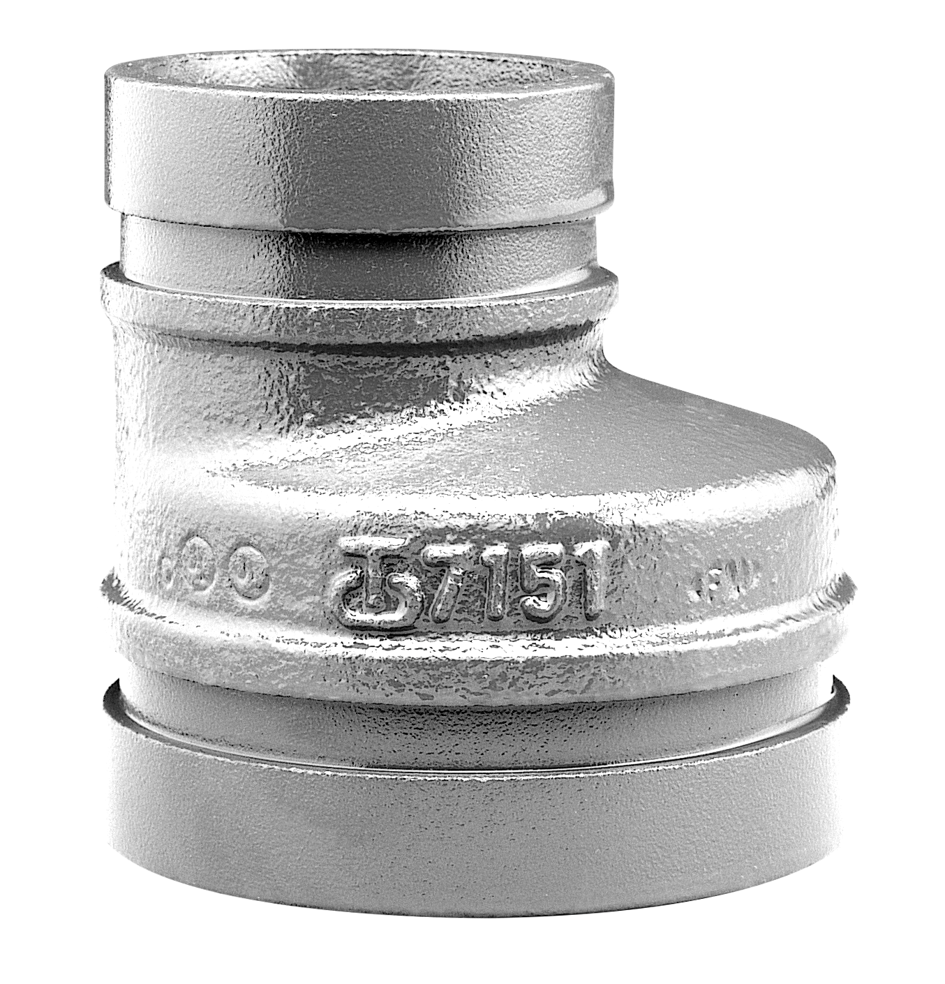 AIPS Reduzierung VSH Shurjoint 7151 139,7 x 88,9 mm, duktiles Gusseisen, exzentrisch, verzinkt