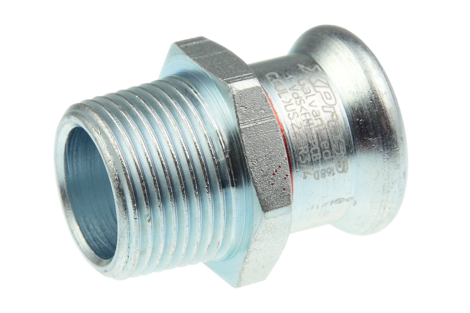 AIPS Übergangsnippel VSH XPress C1405 22 x R 3/4, C-Stahl, EPDM-O-Ring, M-Kontur