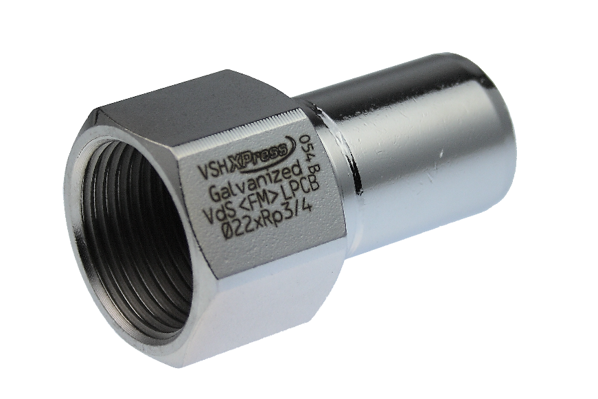 AIPS Einsteckmuffe VSH XPress C1433 18 x Rp 3/4, C-Stahl