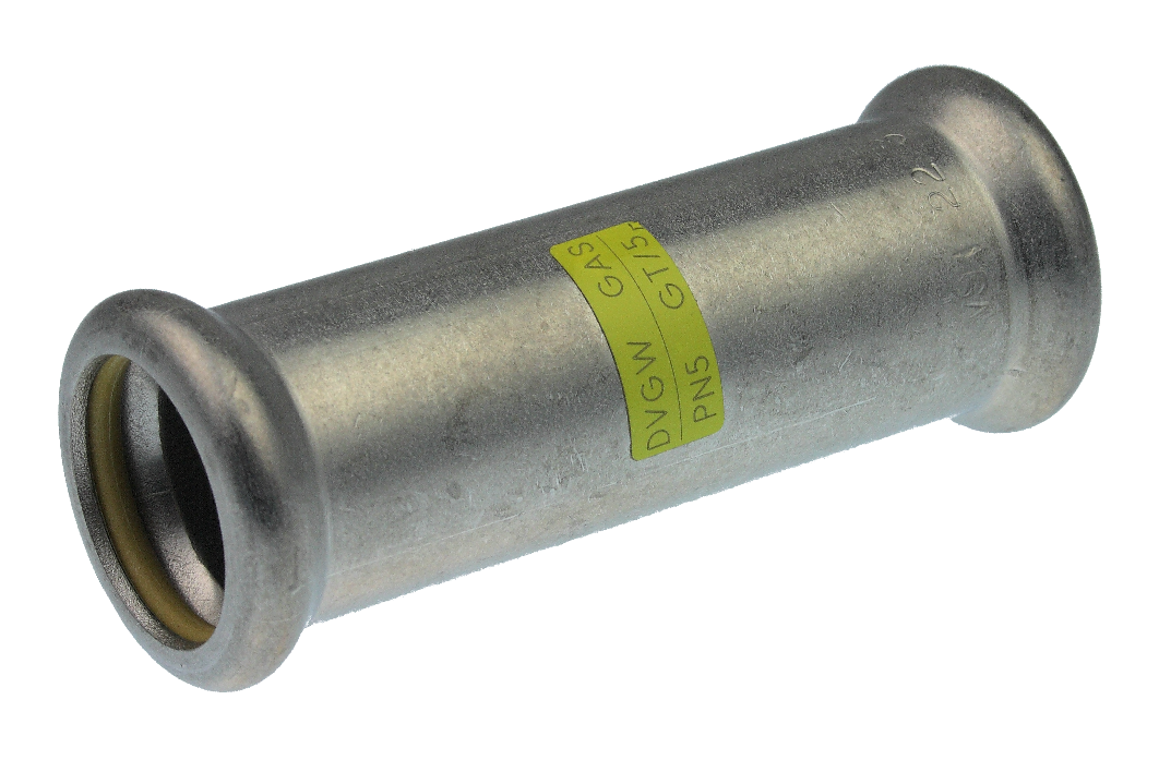 AIPS Schiebemuffe VSH XPress R2703G 42 mm, Edelstahl, HNBR-O-Ring, ohne Anschlag, M-Kontur