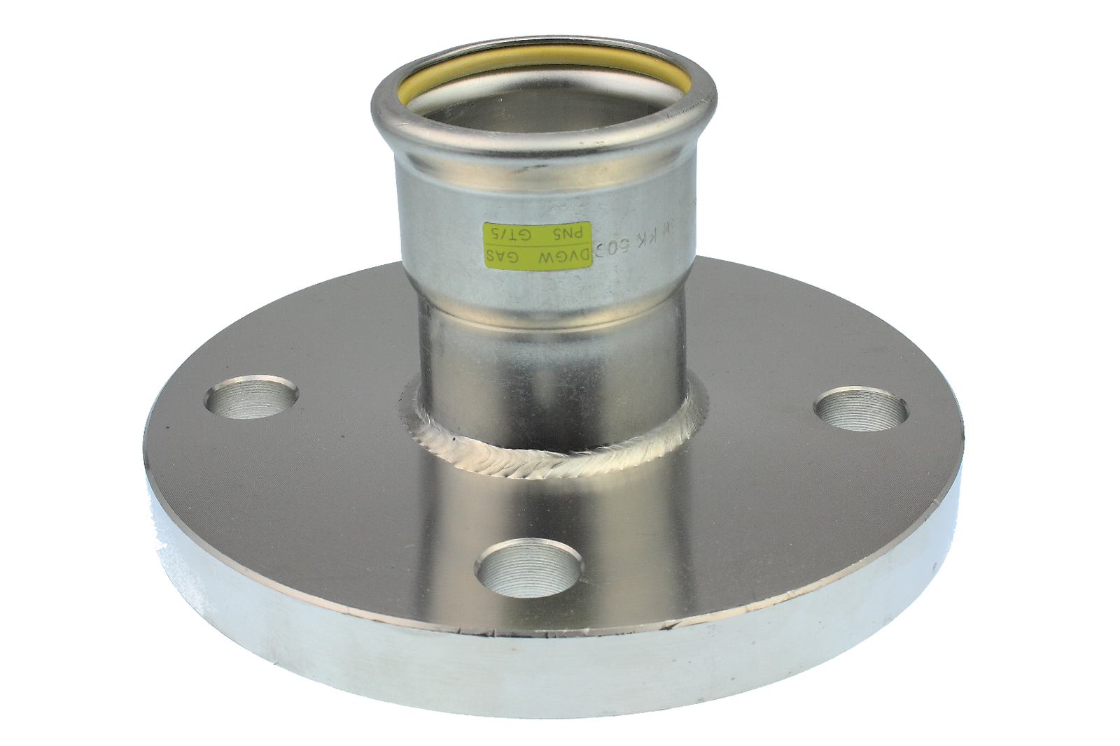 AIPS Übergangsflansch VSH XPress R2726G 54 mm, Edelstahl, HNBR-O-Ring, PN 10/16, M-Kontur
