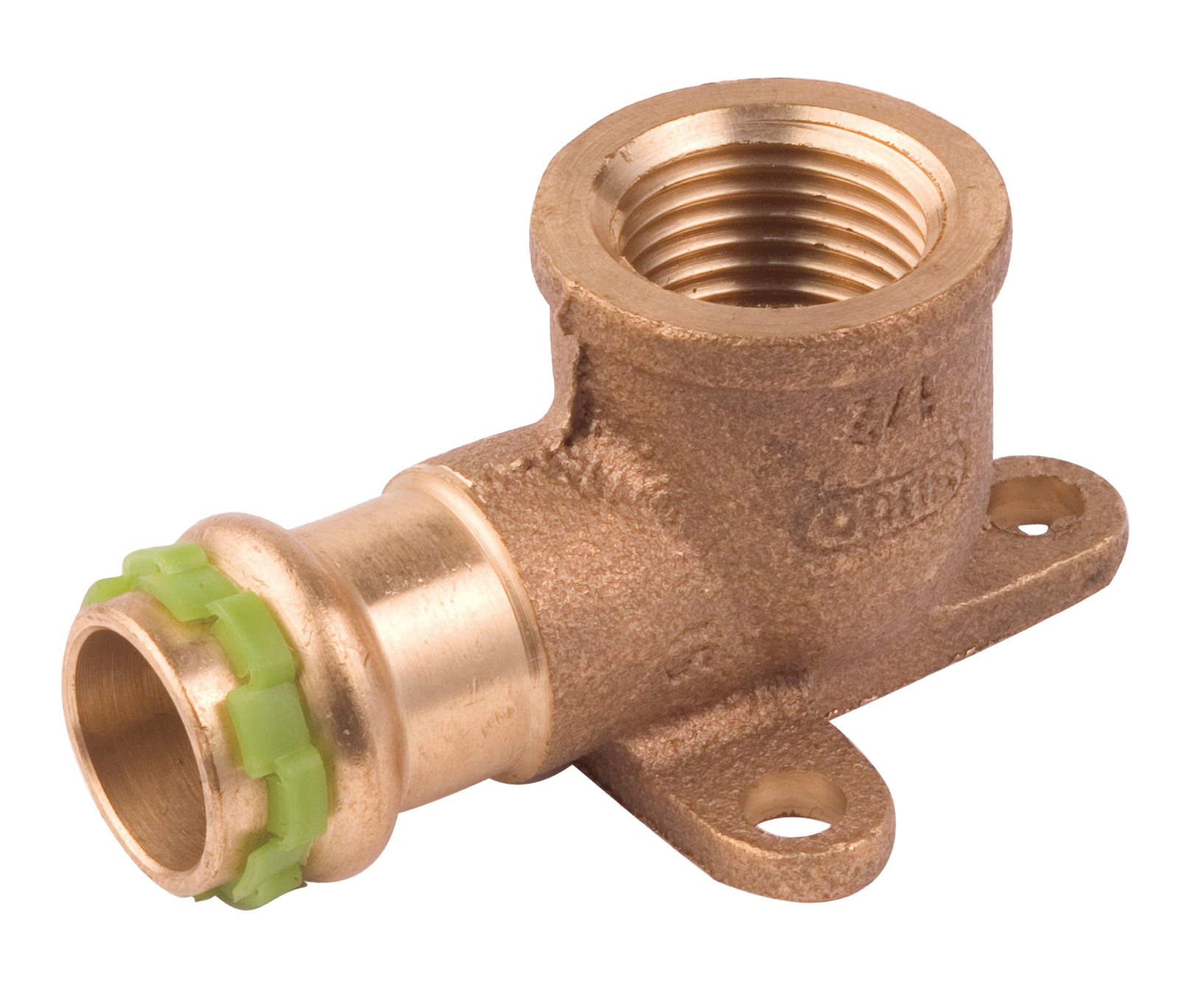 AIPS Wandscheibe VSH SudoPress SP4471GV 18 mm x Rp 1/2, Rotguss, EPDM-O-Ring, kurze Bauform