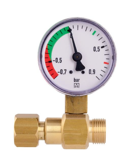 Afriso Unterdruckmanometer G 3/8, mit 60° Konus