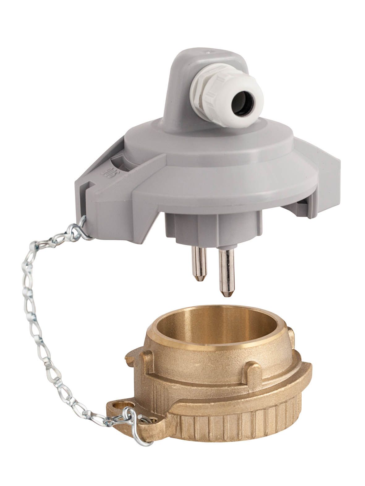 Afriso Füllverschluss GWG grau, für Heizöl EL Standard