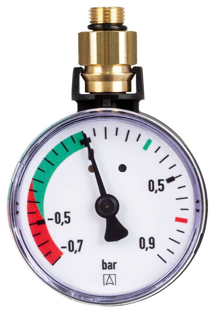 Afriso Ersatz-Unterdruckmanometer -0,7/+0,9 bar, für FloCo-TOP-KM/-KMF/-MM