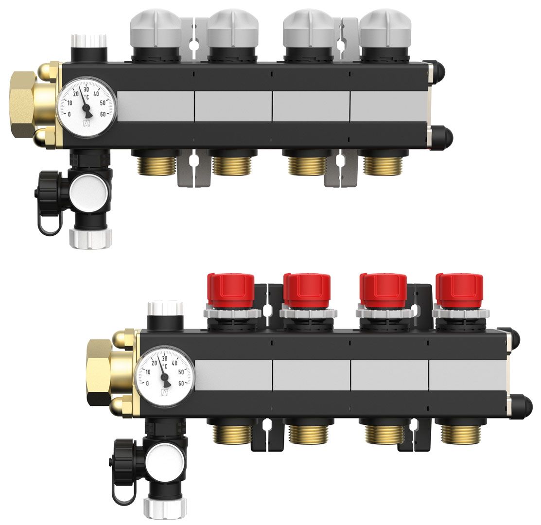 AFRISO Kunststoff-Heizkreisverteiler ProCalida MC 1 6-HK Vario-DP