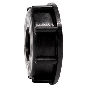 Airfit Überwurfmutter 3/4", schwarz, AG 59x5mm, für Tankventil