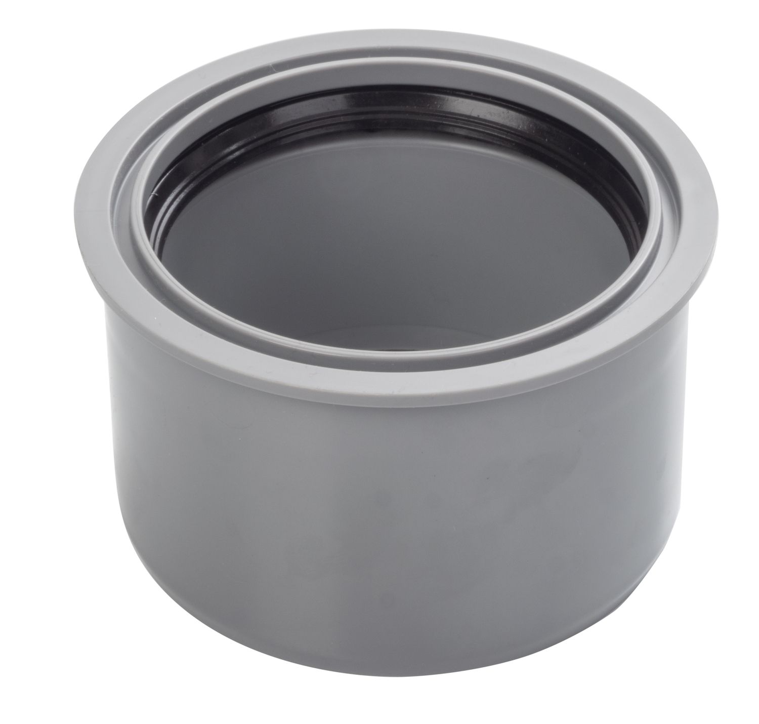 Airfit Superkurz-Reduzierstück DN 90/75, PP, grau