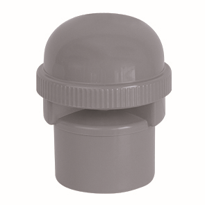 Airfit Rohrbelüfter DN 50, PP, für Abflussrohr, grau