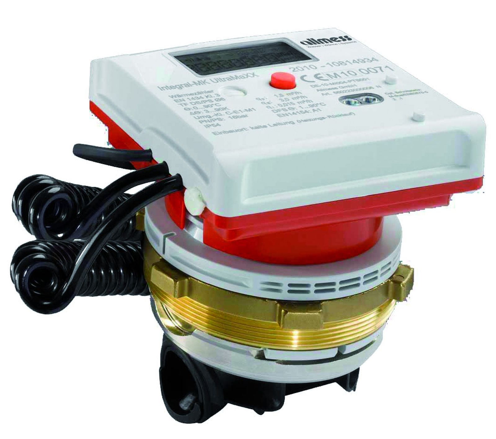 Allmess Wärmezähler Integral-MK UltraMaXX qp 2,5, DN 20, DS6-1,2 m M-Bus