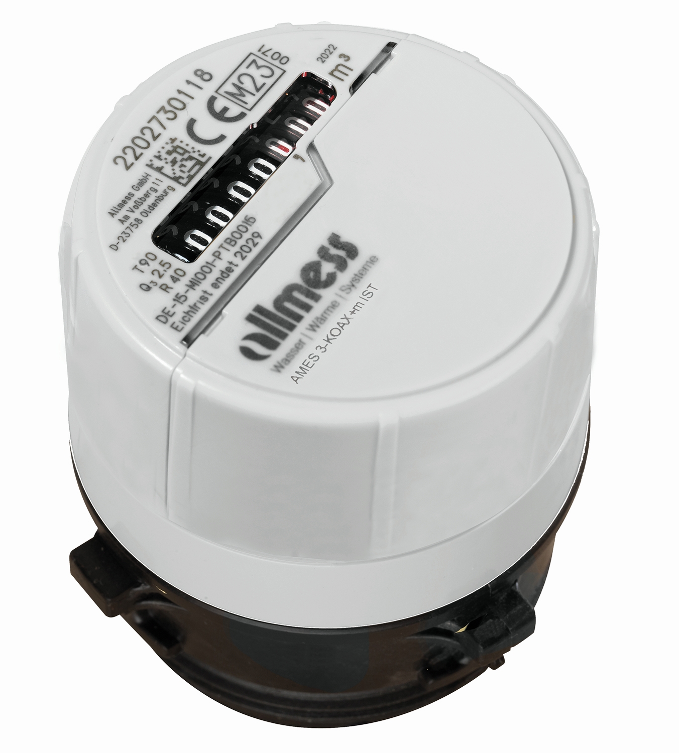 Allmess Austauschwasserzähler Kapsel AMES 3-KOAX AMES 3-Koax +m KU 87 mm IST