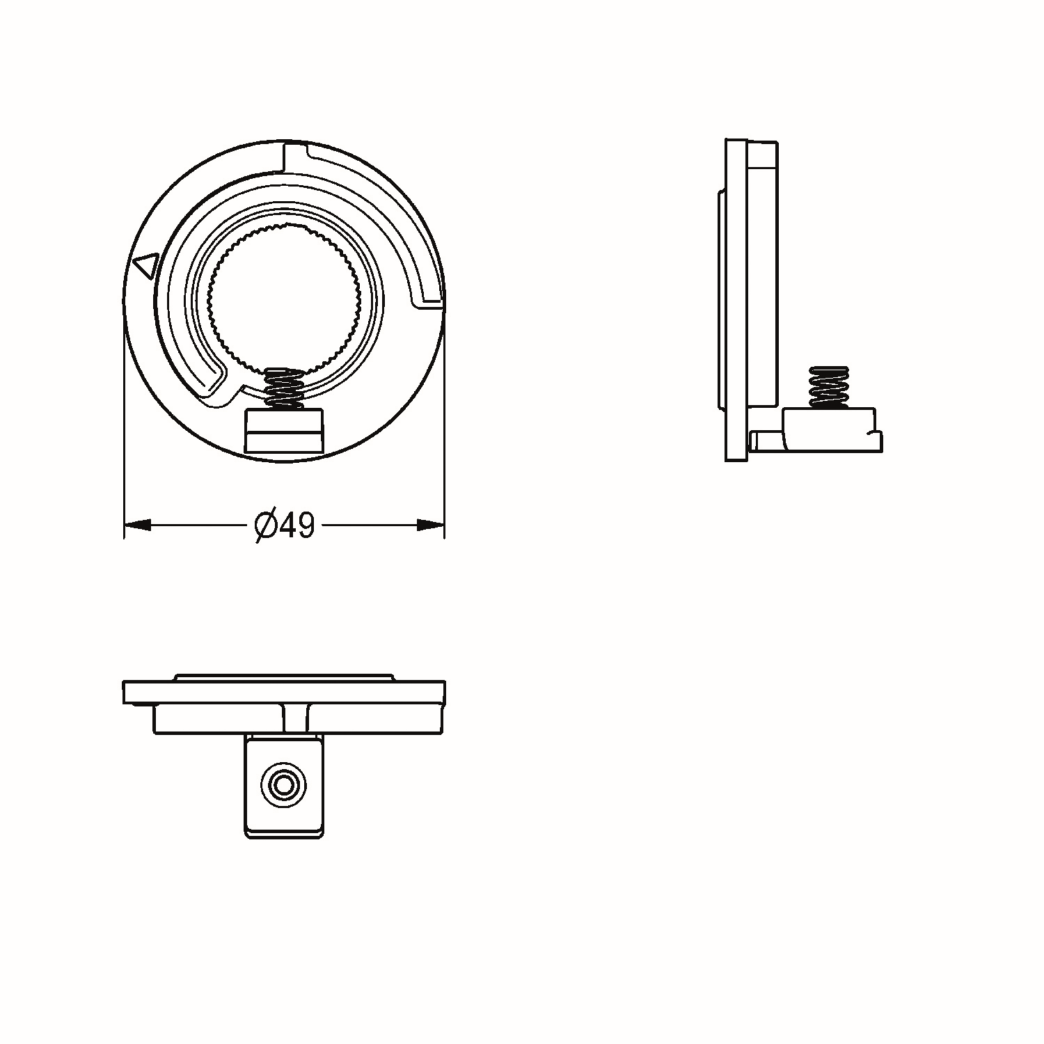 AR Temperaturanschlag, AQUALINE-Therm, 2030003296