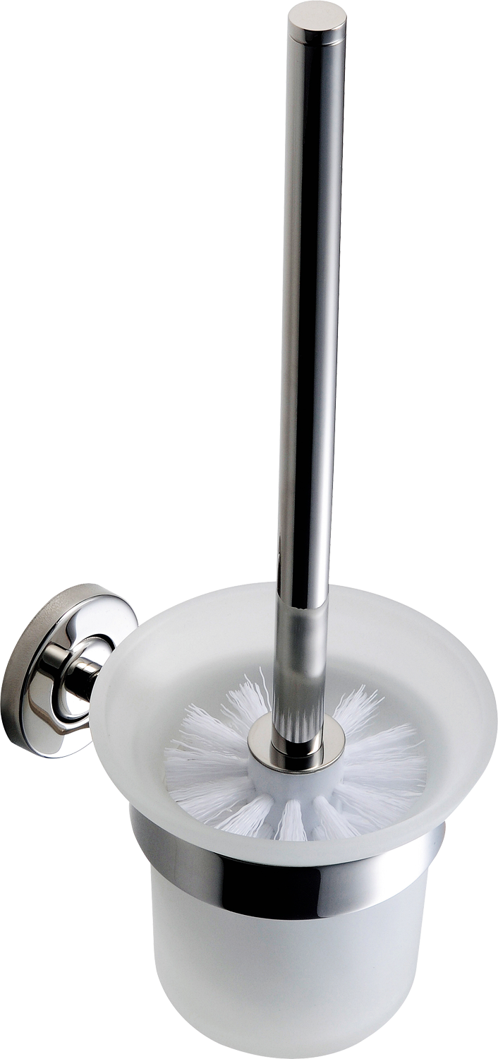 AR WC-Bürstenhalter, MEDIUS, Edst., 115x340x140 mm, AP, hgl, Bürste, Becher