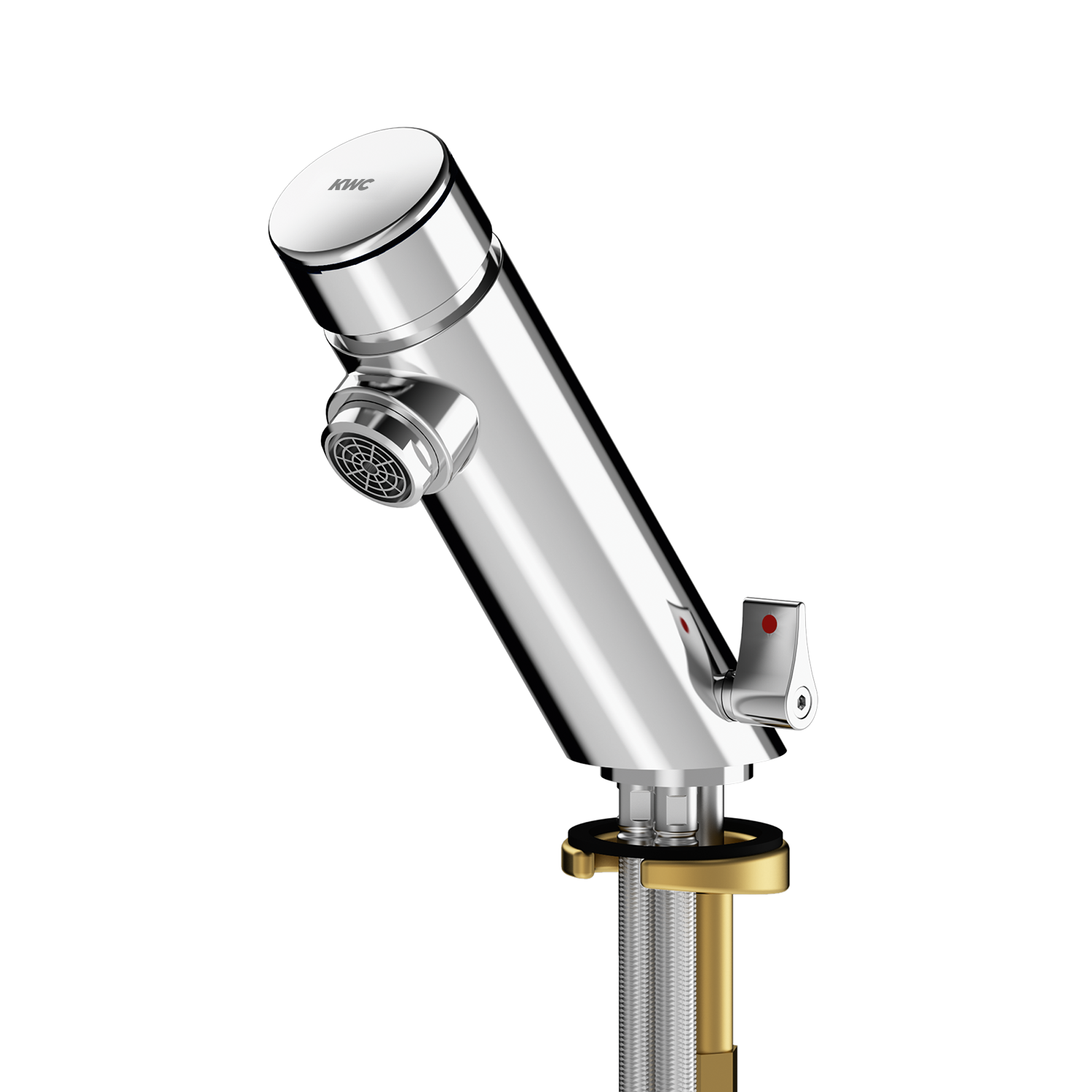 Aquarotter Selbstschluss-Standarmatur F3 Mix Durchflussmenge 3 l, Messing poliert verchromt