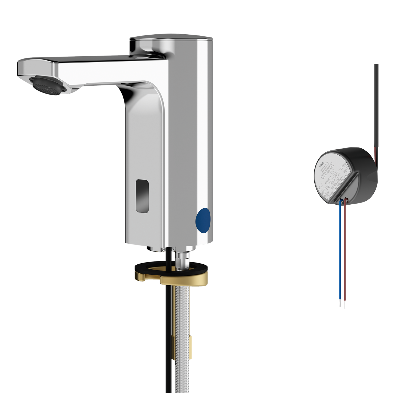 AR Standventil, F5, elek., o. Mischung, 5l, Rohr, UP-Netzteil 230 VAC