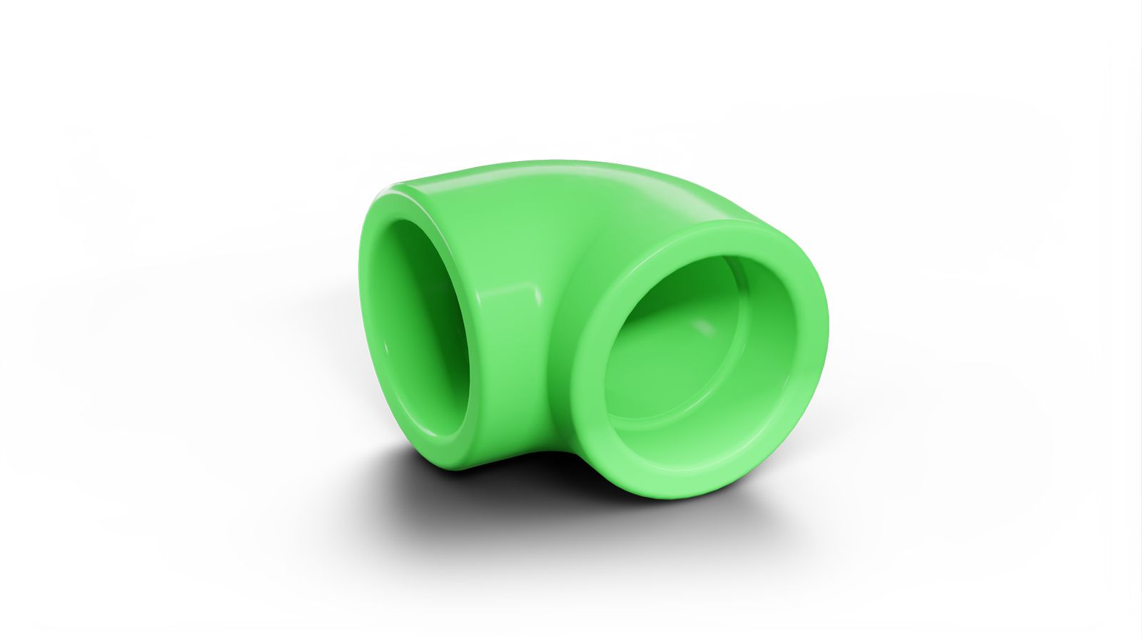 aquatherm Winkel 90Grad, Muffenschweißverfahren, 63 mm