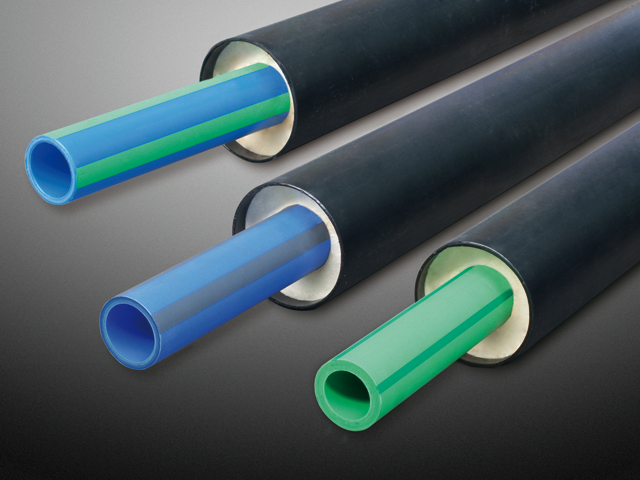 aquatherm Faser-Verbundrohr energy green 63/125 mm x 5,8 m Stange, SDR 9 MF RP