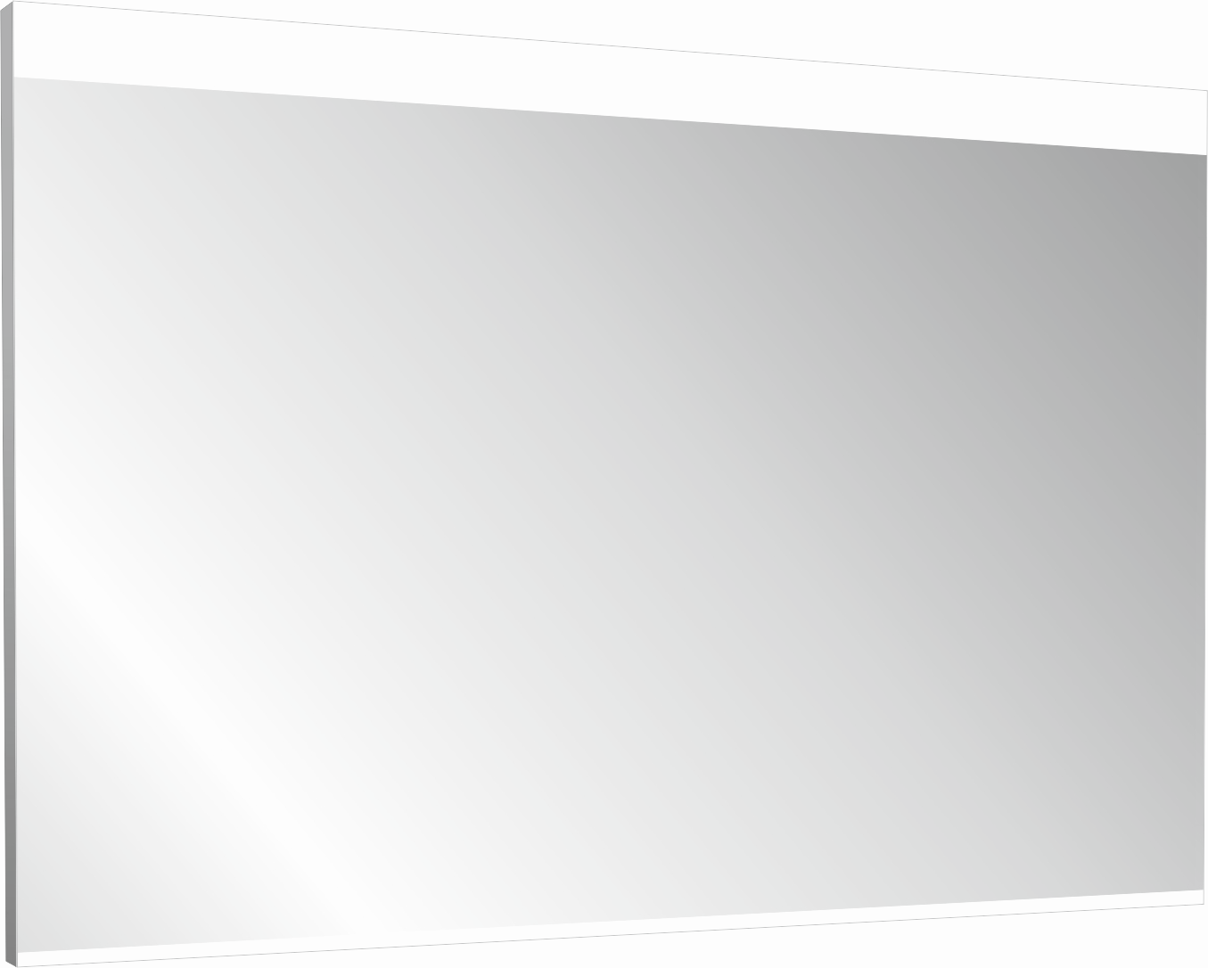 AS Design-LED-Leuchtspiegel Brilliant 140 x 80 cm