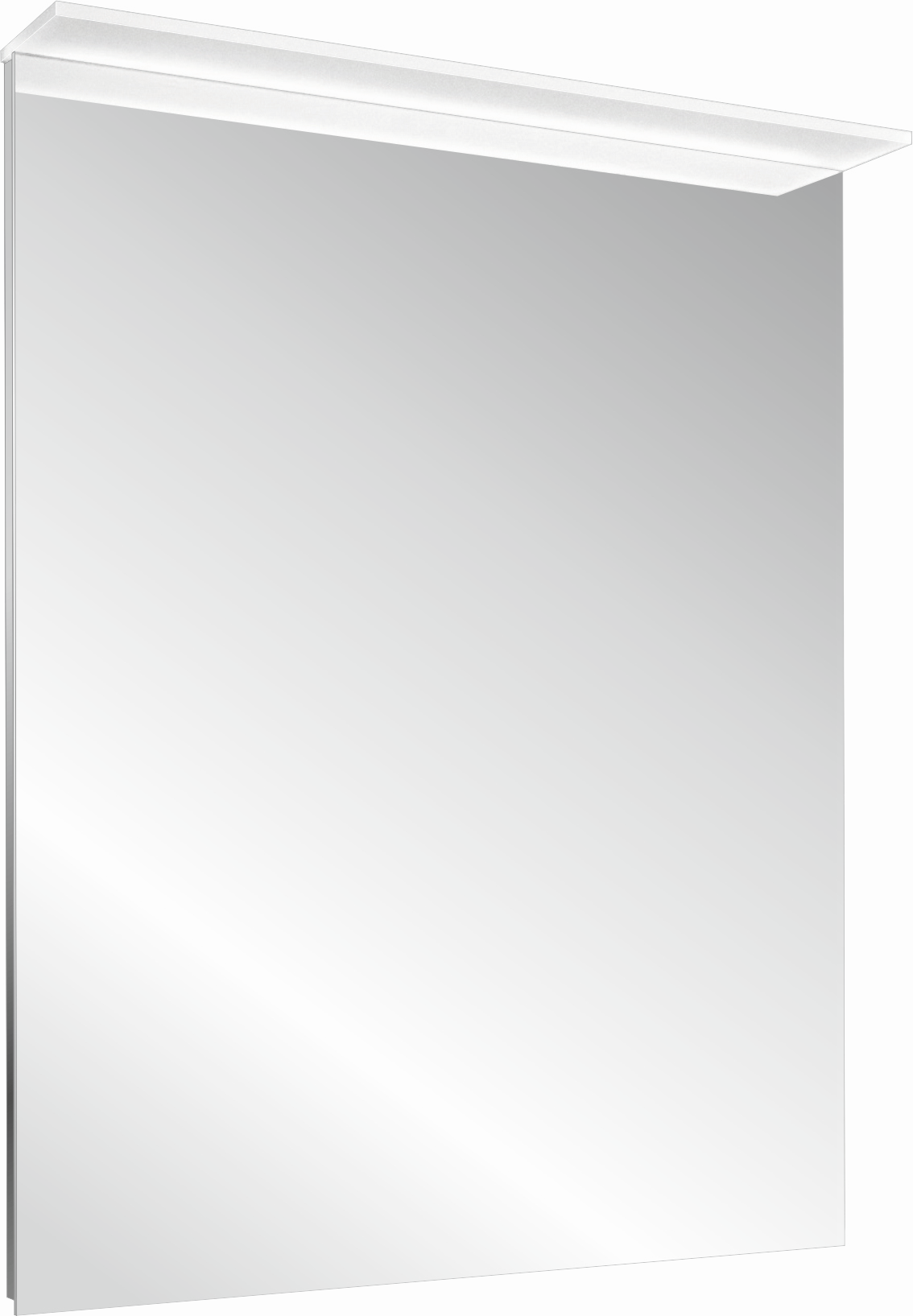 AS Design-LED-Leuchtspiegel Harmonie 45 x 80 cm, Segel 80 mm
