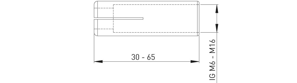 ASW Einschlaganker M 6, Stahl verzinkt