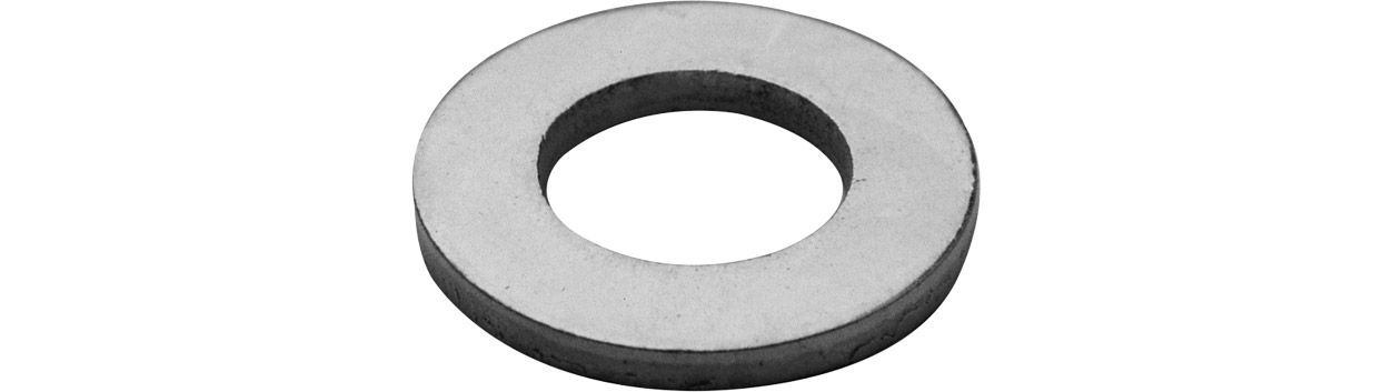 ASW Unterlegscheibe M 6, Loch 6,4 x 12 mm, Stahl verzinkt