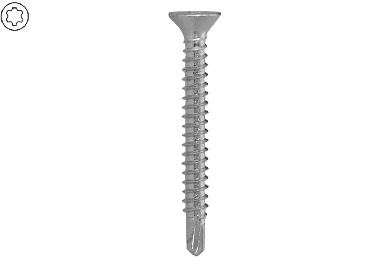 ASW Senkkopf-Bohrschraube 4,2 mm x 32 mm, Eisen verzinkt, gehärtet
