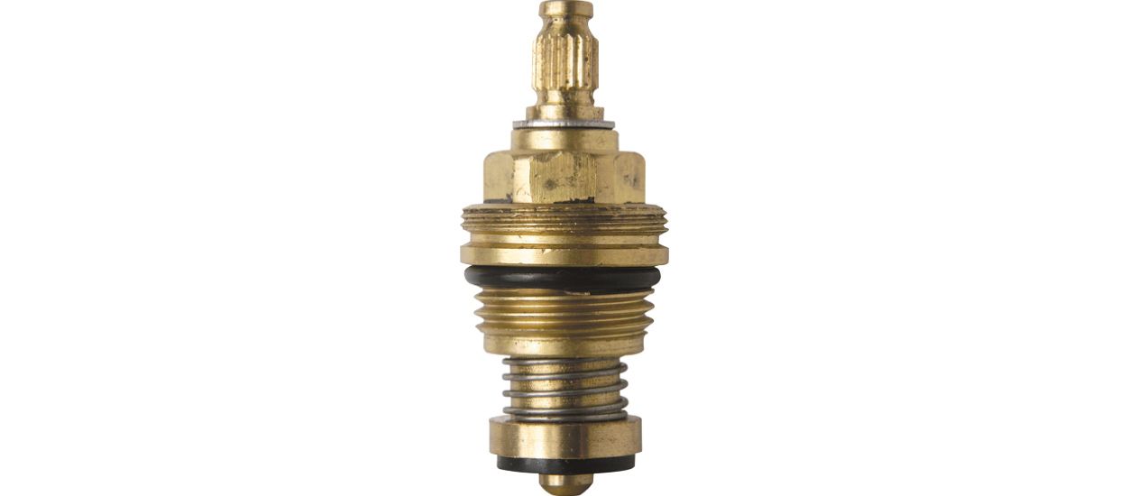 ASW Sanitär-Oberteil 1/2", Messing, mit Rückflussverhinderer