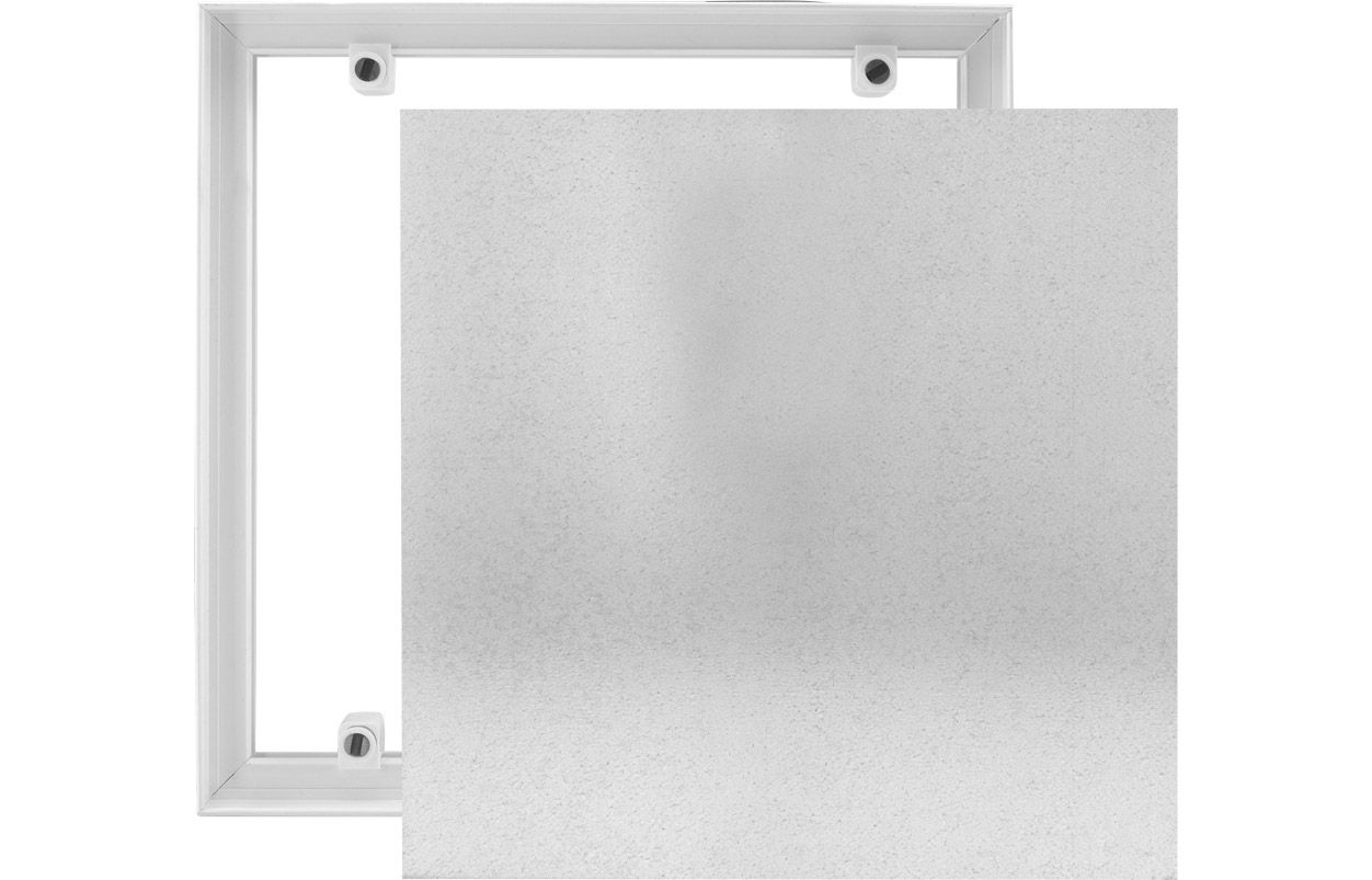 STEDO Kunststoffrahmen Serie 70 400 x 600 mm, Magnethalter, Trägerplatte, befliesbar