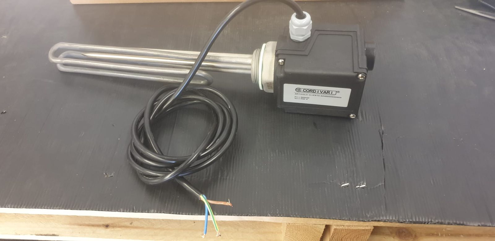 Austria Email Einschraubheizung 0,75 kW, 230 V, einphasig 1 1/2"