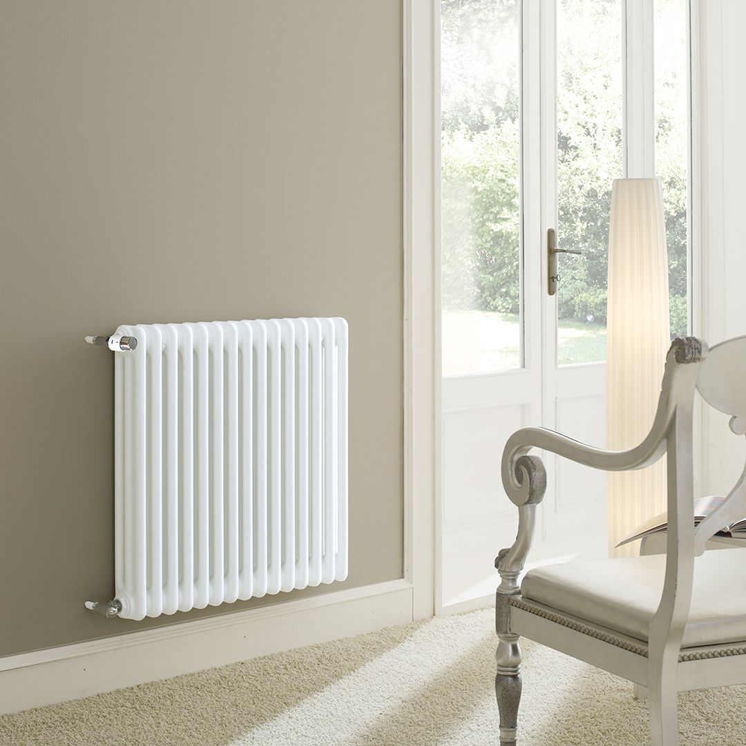 Bemm Austausch-Röhrenradiatoren Aura BT 139 mm, 22 Elemente, Bauhöhe 1065mm, weiß 9016